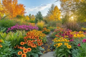 Diese Herbstpflanze blüht besonders leuchtend