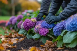 Hortensien vor dem Winter schützen: Dieser Schritt hilft