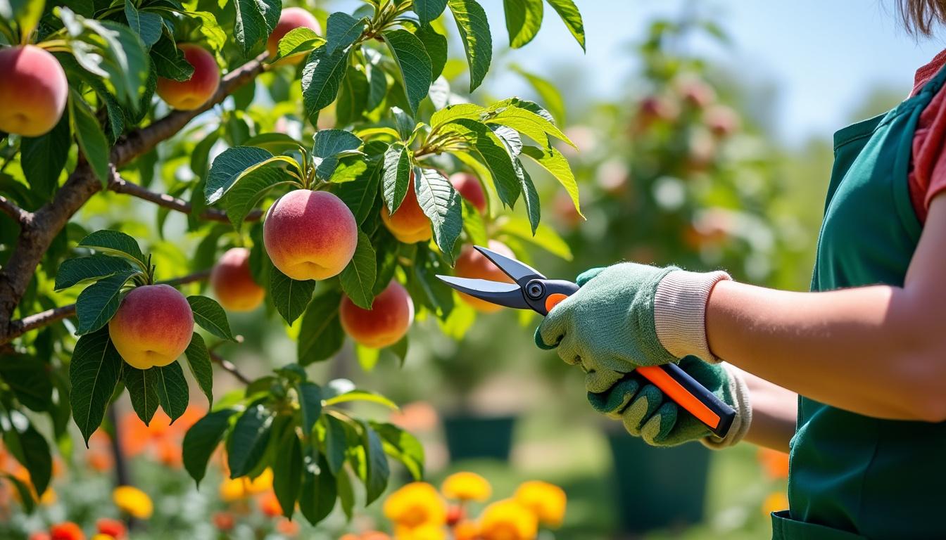 erfahren sie, wann und wie sie ihren pfirsichbaum richtig schneiden, um eine üppige ernte zu garantieren. entdecken sie die besten tipps und techniken für einen gesunden baum und köstliche früchte.