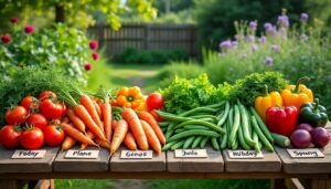entdecke, wann du welches gemüse in deinem garten pflanzen solltest. unsere hilfreiche tabelle bietet dir alle wichtigen informationen, um deinen garten optimal zu planen und köstliches gemüse anzubauen!