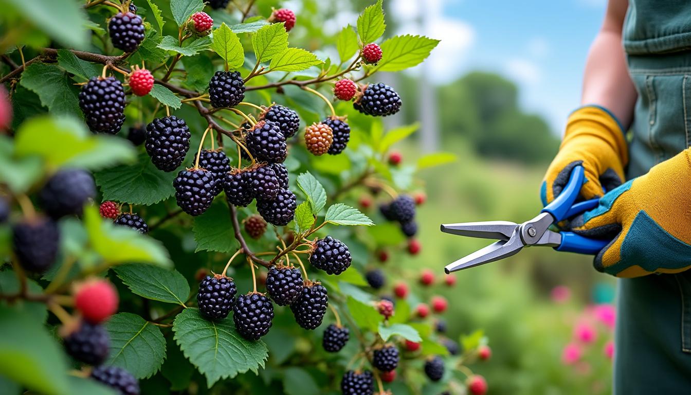 entdecken sie die besten tipps zum schneiden von brombeeren für eine reiche ernte. erfahren sie, wann und wie sie ihre sträucher optimal pflegen, um saftige und süße beeren zu ernten.